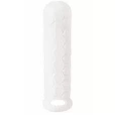 Белый фаллоудлинитель Homme Long - 15,5 см белый 