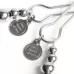 Металлические зажимы на соски Adjustable Nipple Clamps серебристый 