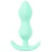 Аквамариновая анальная втулка Mini Butt Plug - 8,2 см аквамариновый 