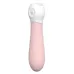Розовый мини-вибромассажер Diamond Baby Boo - 11 см розовый 