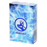 Презервативы Sagami Squeeze волнистой формы - 5 шт  