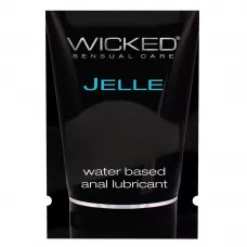 Анальный лубрикант Wicked Jelle на водной основе - 3 мл  