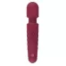 Красный вибромассажер Dashing Wand - 21 см красный 