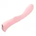 Нежно-розовый вибромассажер 6  Silicone G-Spot Fun - 19,1 см нежно-розовый 