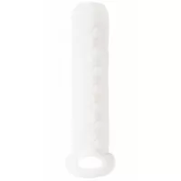 Белый фаллоудлинитель Homme Long - 13,5 см белый 