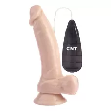 Телесный вибратор-реалистик The Master Dildo - 22,5 см телесный 