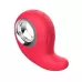 Красный клиторальный массажер с функцией постукивания красный 