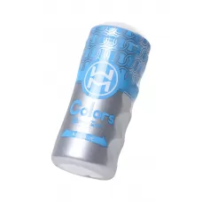 Мультирельефный мастурбатор MensMax Colors - Ring Blue белый 