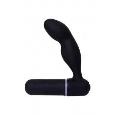 Стимулятор простаты Prostate Vibe - 10,5 см черный 