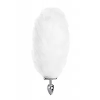 Серебристая втулка со светящимся хвостом серебристый 