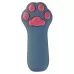 Насадка на палец в форме лапки Finger Vibrator Fluffy серый 