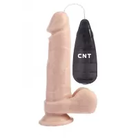 Телесный вибратор 7.8 Stud Realistic Dildo - 20 см телесный 
