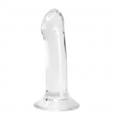 Прозрачный фаллоимитатор на присоске Valiant Jelly Dildo - 18 см прозрачный 