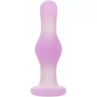 Сиреневая вибропробка Bulb Probe - 10,2 см сиреневый 