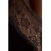 Корсаж Blanchet с игривыми оборками и кружевами черный XXL-XXXL