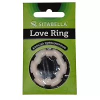 Фигурное эрекционное кольцо из киберкожи разноцветный 