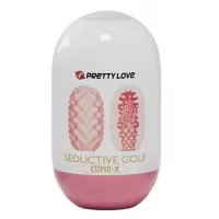 Розовый мастурбатор-яйцо Seductive Golf розовый 