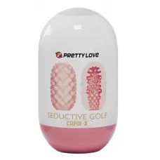 Розовый мастурбатор-яйцо Seductive Golf розовый 