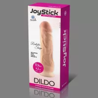 Телесный фаллоимитатор JoyStick на присоске - 17,4 см телесный 