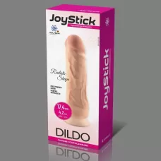 Телесный фаллоимитатор JoyStick на присоске - 17,4 см телесный 