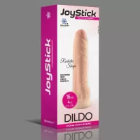 Телесный фаллоимитатор JoyStick на присоске - 16 см телесный 