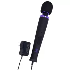 Черный жезловый вибромассажёр Merci Power Wand черный 