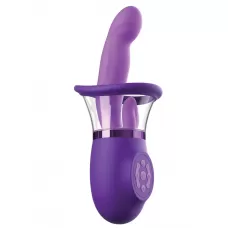 Фиолетовая помпа-вибратор Ultimate Pleasure Pro Plus фиолетовый 