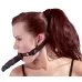 Кляп с наружным фаллоимитатором Knebel mit Dildo черный 