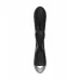 Чёрный вибратор E-Stimulation Rabbit Vibrator с электростимуляцией - 19 см черный 
