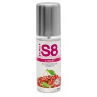 Смазка на водной основе S8 Flavored Lube со вкусом вишни - 125 мл  