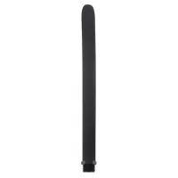 Черная насадка для анального душа Silicone Douche Tube - 24,5 см черный 