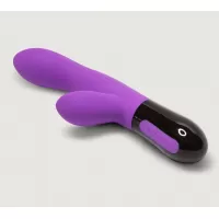 Фиолетовый вибратор-кролик Gaia 2.0 - 20,4 см фиолетовый 