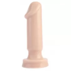 Телесный анальный фаллоимитатор Anal Trainer L - 16,5 см телесный 