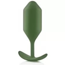Пробка цвета хаки для ношения B-vibe Snug Plug 4 - 14 см хаки 