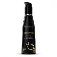 Лубрикант на водной основе с ароматом ирисок WICKED AQUA Butterscotch - 120 мл  