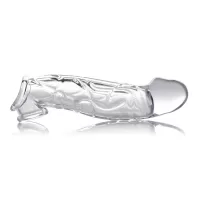 Прозрачная насадка для увеличения члена 2 Inch Clear Extender Sleeve прозрачный 