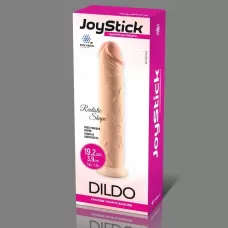 Телесный фаллоимитатор JoyStick на присоске - 19,2 см телесный 