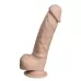 Телесный фаллоимитатор на присоске Real Skin Model 1 - 17,8 см телесный 