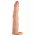 Телесная насадка-удлинитель Fortitude с подхватом - 17,7 см телесный 