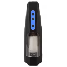 Мощный мастурбатор WYNE Masturbator 09 черный с белым 