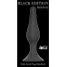 Чёрная анальная пробка Slim Anal Plug Medium - 11,5 см черный 