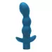 Бирюзовый анальный вибромассажёр Naughty - 14,5 см бирюзовый 