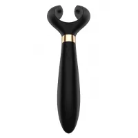 Чёрный вибромассажер для пар Satisfyer Endless Fun черный 
