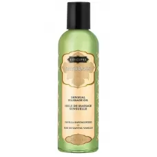 Массажное масло Naturals Vanilla Sandalwood с ароматом ванили и сандала - 59 мл  