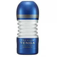 Мастурбатор TENGA Premium Rolling Head Cup синий 