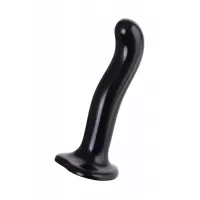 Черный стимулятор для пар P G-Spot Dildo Size L - 19 см черный 
