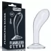 Прозрачный стимулятор простаты Flawless Clear Prostate Plug - 15 см прозрачный 