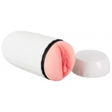 Мастурбатор-вагина Realistic Vagina в колбе телесный 