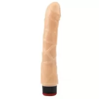 Телесный вибратор 9 Vibrating Dildo NO.2 - 22 см телесный 