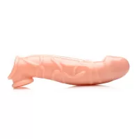 Телесная насадка для увеличения члена 2 Inch Extender Sleeve телесный 